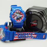 Casio G-SHOCK x MARVEL AVENGERS CAPTAIN AMERICA GA-110CAPTAIN-2PR