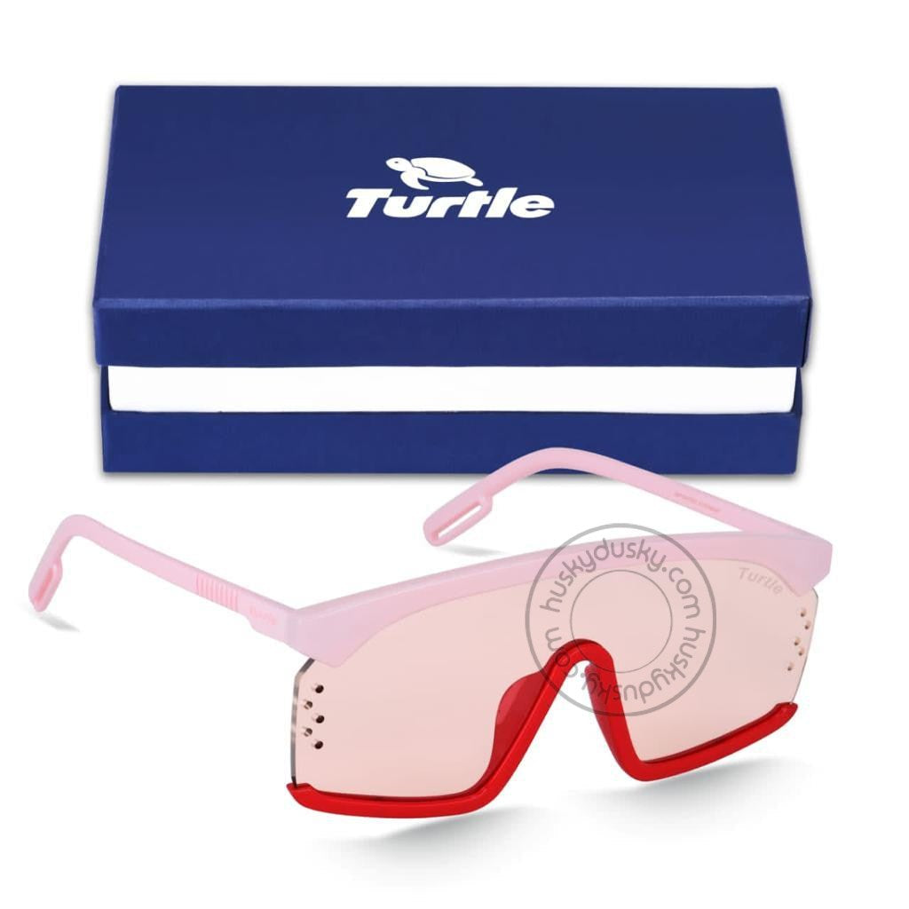 Pink Glass Man's Women's Sunglass for Man Woman or Girl TT-100 Pink Red Frame Gift Sunglass