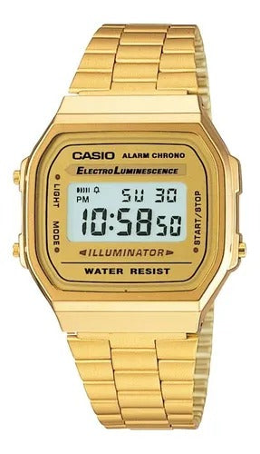 Casio Vintage Digital Gold Men's Watch - Best Gift A168WG-9VT