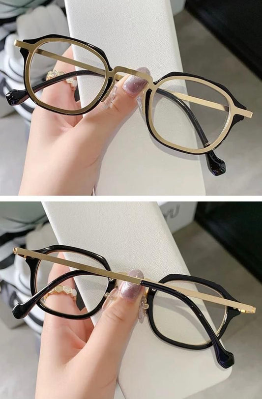 Branded Transparent Glass Square Frame Sunglasses For Woman Or Girl GU-805 With Men Women Metal Frame Eyewear