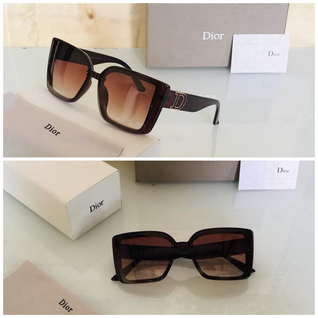 Brown Color lens With Brown firm Sunglass for Man Woman's or Girl DR-BROWN  Brown Stick Frame Gift Sunglass