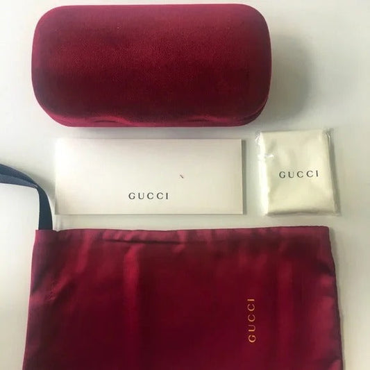 Gucci Branded Original Sunglass Hard  Velvet Case With Brand Cover & Dust Cover And Hard Box For All Type of Sunglass GU-P-BOX