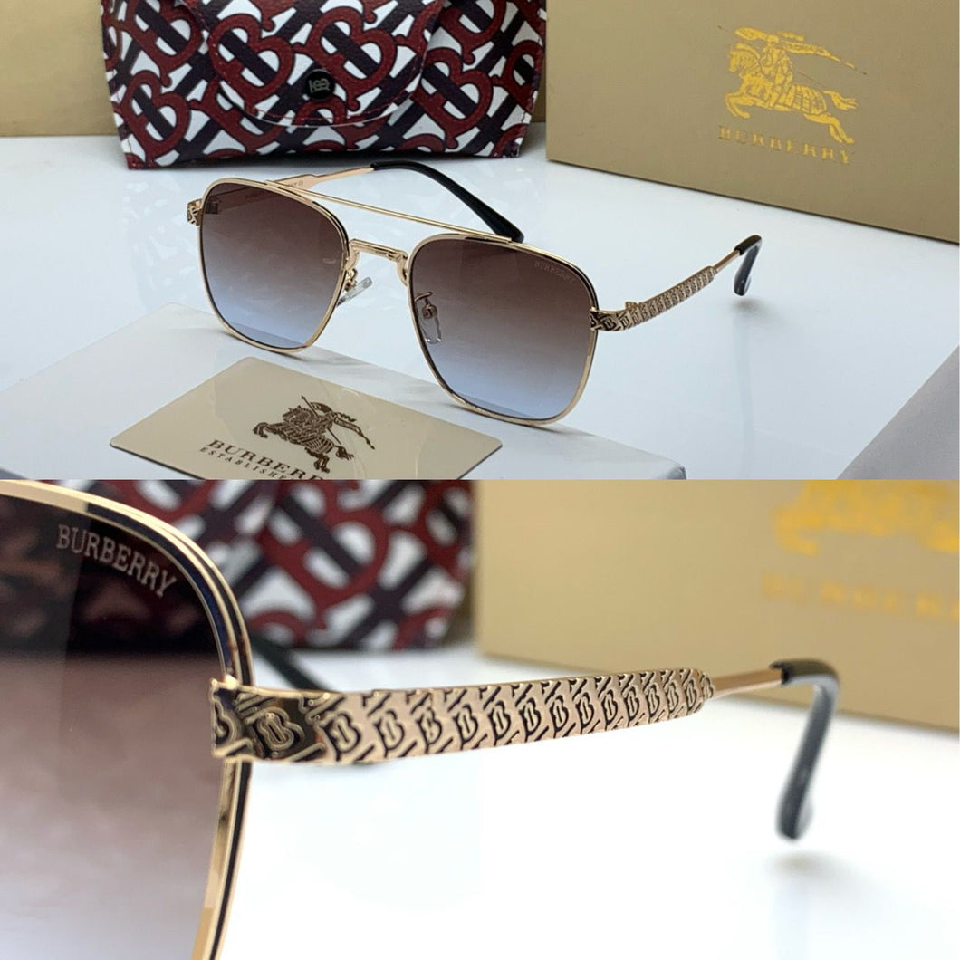 Sunglasses For Men's Goledn Frame With Golden Border BB-7632