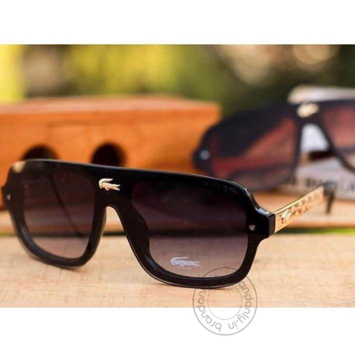 Black Color Glass Men's Women's For Man Woman Or Girl Ls-189 Gold Frame Sunglass