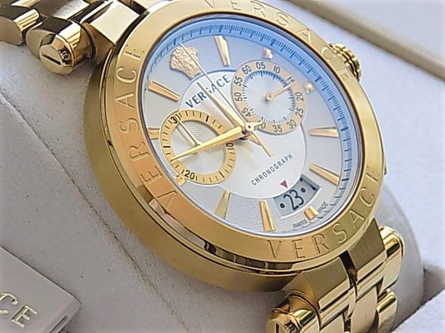 Chronograph Multicolor Strap New Stylish Branded Men's Date Watch With White and Gold Dial Ver-184-M701 Genuine Formal look Men's Watch