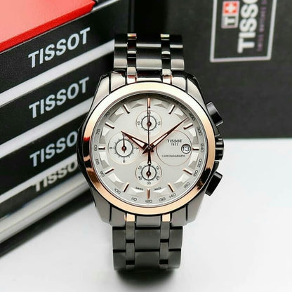 Tissot Black White Chronograph Men's Watch TS-616-BW