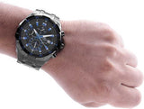 Casio Edifice Chronograph Men's Watch Black Blue EFR-539BK-1A2VUDF