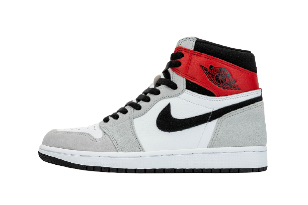 2020 Air Jordan 1 High Light Smoke Grey Shoes For Men And Boys 555088-126