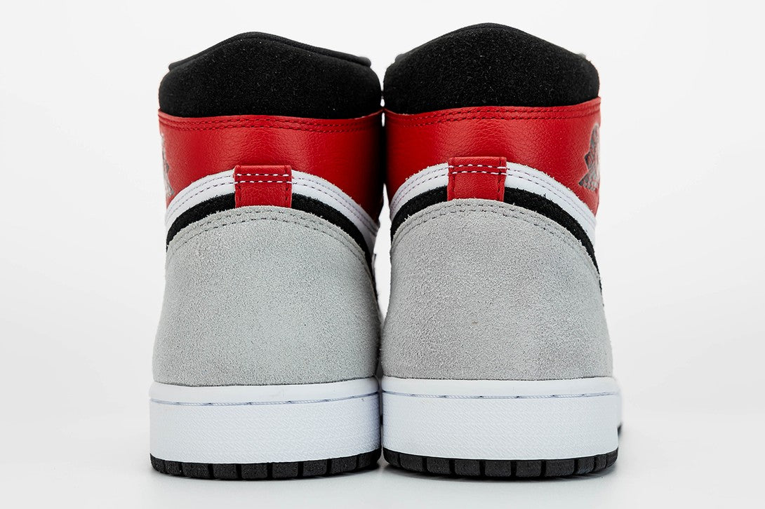 Air Jordan 1 High Light Smoke Grey Shoes For Men And Boys 555088-126