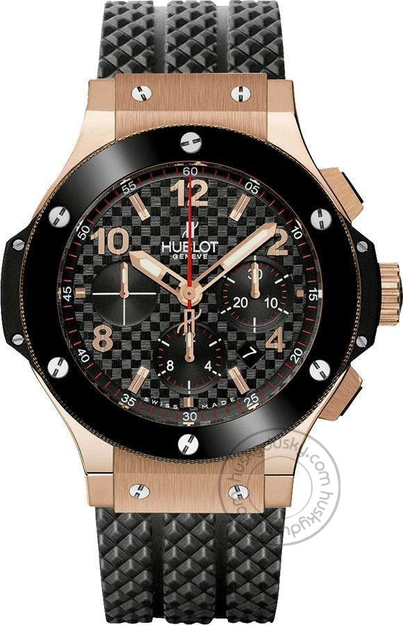 Hublot Black Rubber Strap Mens Watch Big Bang Fusion Watch for Man HB-301.PB.131.RX