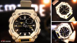 Casio G-Shock Hidden Coast Analog Digital Mineral Glass Watch GA-900HC-5A White Resin Band Men Sports Watch