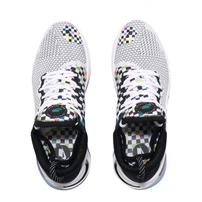 NIKE JOYRIDE FLYKNIT RUN White and Purple Shock-Absorbing Ball Woven Shoes For Man And Boys CQ5409-101