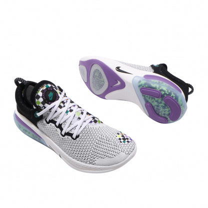 NIKE JOYRIDE FLYKNIT RUN White and Purple Shock-Absorbing Ball Woven Shoes For Man And Boys CQ5409-101