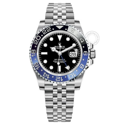 Rolex GMT-Master II Batman 116710BLNR Stainless Steel Automatic Black Dial Blue And Red Mens Watch For Man