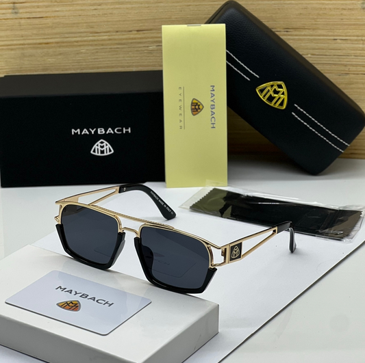 Stylish Black Frame Golden Stick Sunglass For Men's or womens's New Trending Stylish Sunglass MB-5984