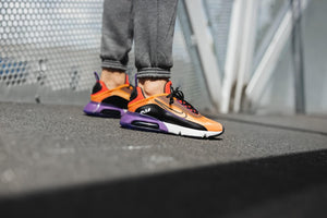 Nike Men Air Max 2090 (Magma Orange / Black-Eggplant-Habanero Red) AirMax Shoes For Men BV9977-800