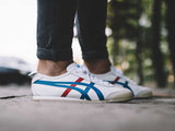 Onitsuka Tiger Mexico 66 White Blue Walking Shoes For Men And Women MEX66WTB