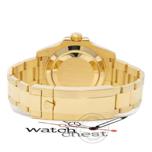 Rolex Chronograph Automatic Gold Strap Men's Watch For Man RLX-GOLD-005 Gold Dial Gift Watch