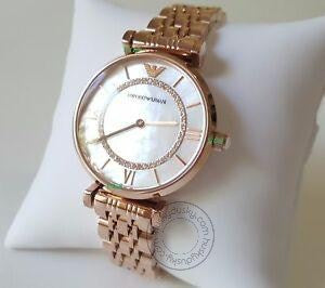 Watch AR1909 Silver Dial Golden Strap For Women-Best gift