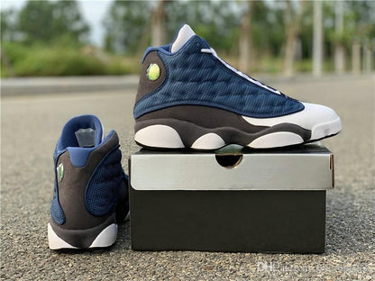 Nike Air Jordan 13 Retro nevy/Carolina Blue-Flint Grey White 414571-404