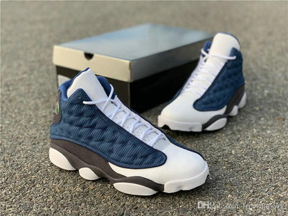 Nike Air Jordan 13 Retro nevy/Carolina Blue-Flint Grey White 414571-404