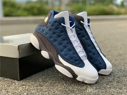 Nike Air Jordan 13 Retro nevy/Carolina Blue-Flint Grey White 414571-404