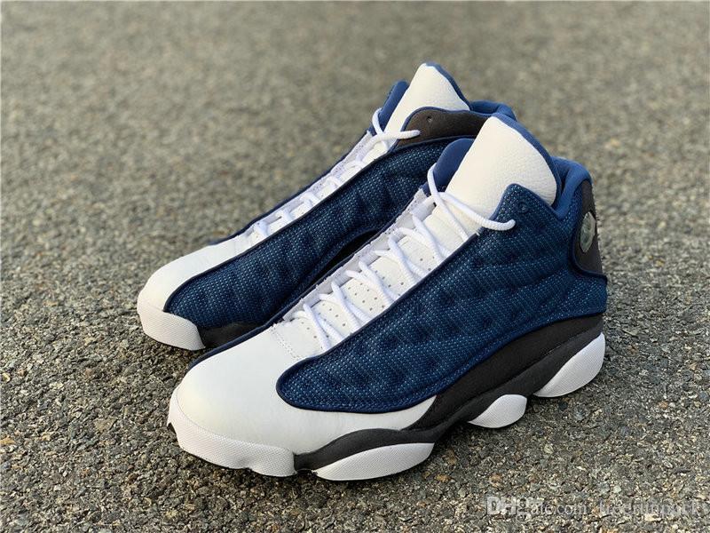 Nike Air Jordan 13 Retro nevy/Carolina Blue-Flint Grey White 414571-404